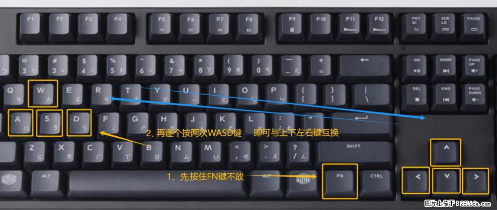键盘，怎样把wasd键与上下左右方向键互换？ - 生活百科 - 雅安生活社区 - 雅安28生活网 ya.28life.net
